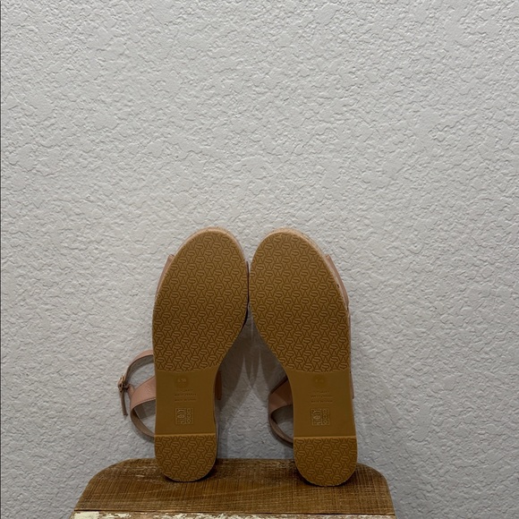 Stuart Weitzman Carmen Leather Mini Wedge Platform Sandals Size 8.5 NEW - Picture 6 of 7